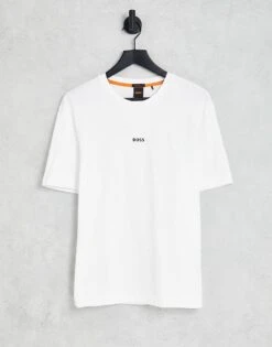 BOSS Orange Tchup T-shirt In White For Men