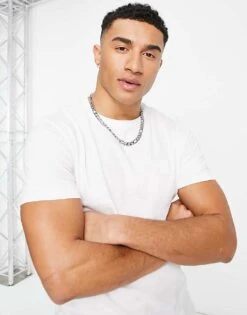 BOSS Orange Tales Box Logo T-shirt In White For Men