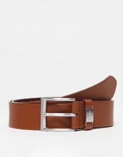BOSS Orange Connio Belt In Brown Core For Men