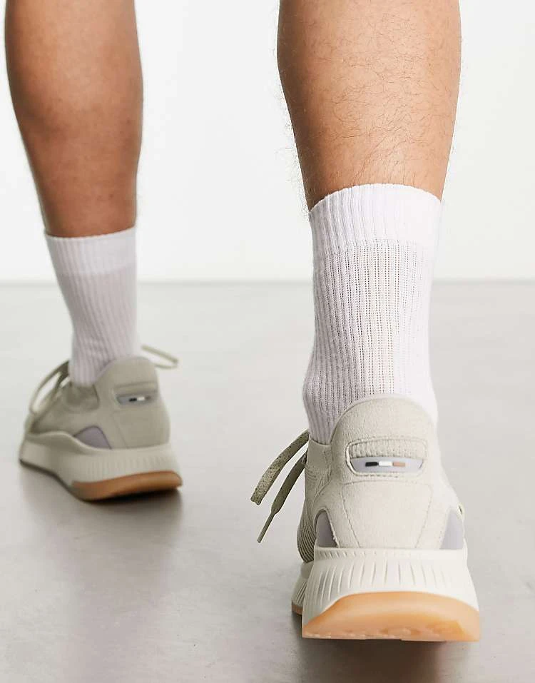 BOSS Orange BOSS EVO Trainers In Off White For Men - Image 2