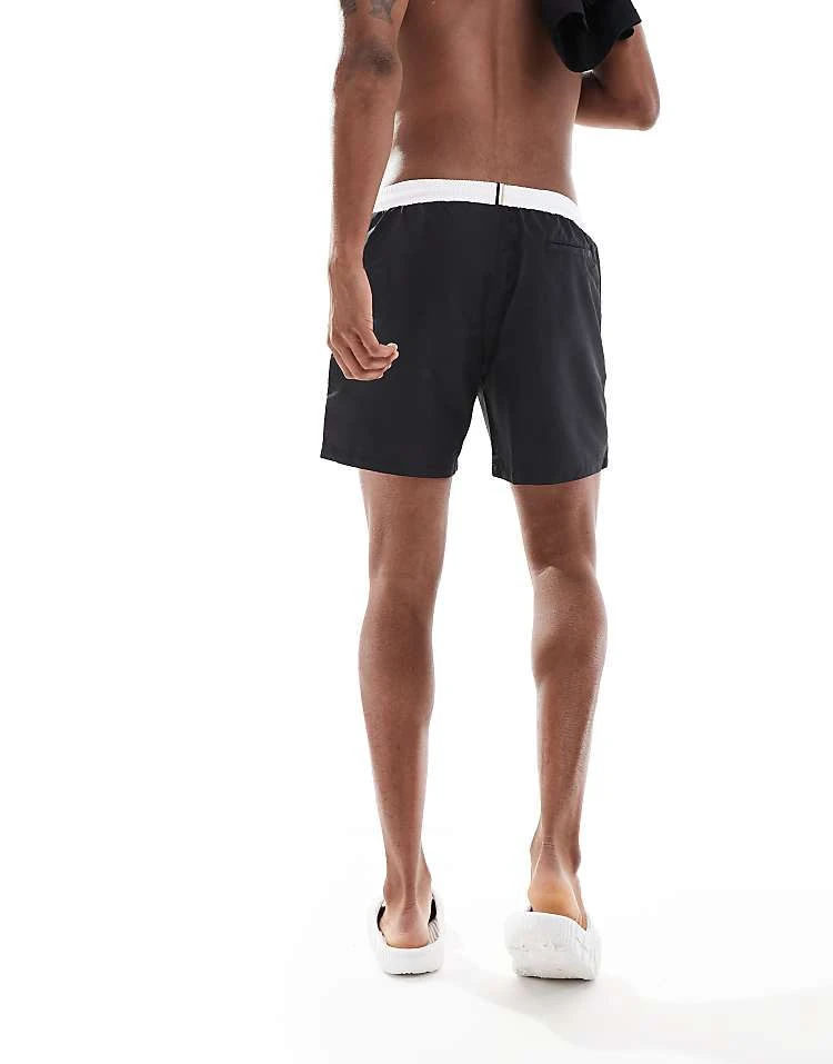 BOSS Bodywear Boss Starfish Swim Short In Black For Men - Image 2
