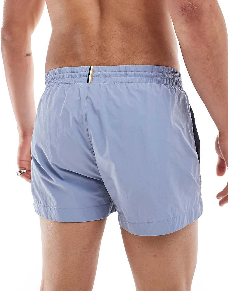 BOSS Bodywear Boss Mooneye Swim Short In Blue For Men - Image 2
