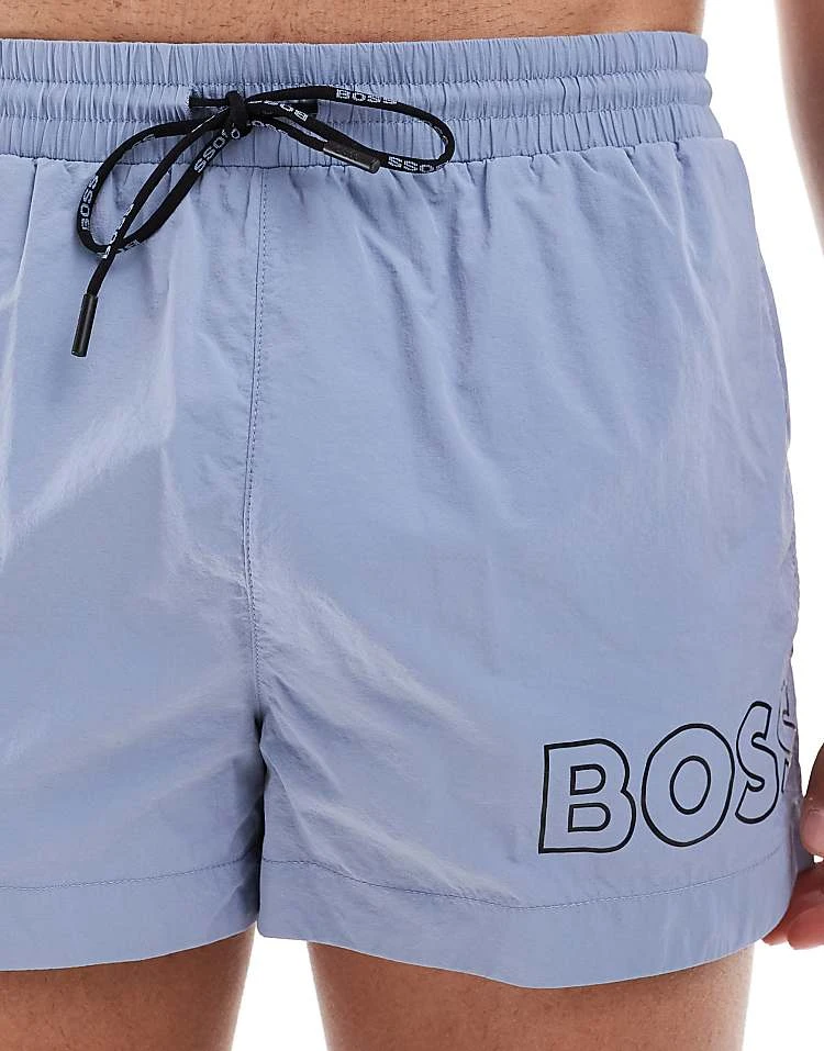 BOSS Bodywear Boss Mooneye Swim Short In Blue For Men - Image 5