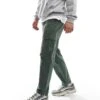 BOSS Orange Sisla Cargo Trousers In Green For Men