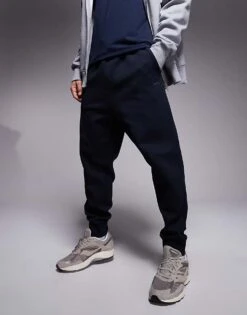 BOSS Green Hadiko Joggers In Navy For Men