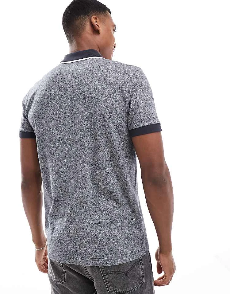 BOSS Green Paddy Polo Shirt In Navy Nep For Men - Image 4