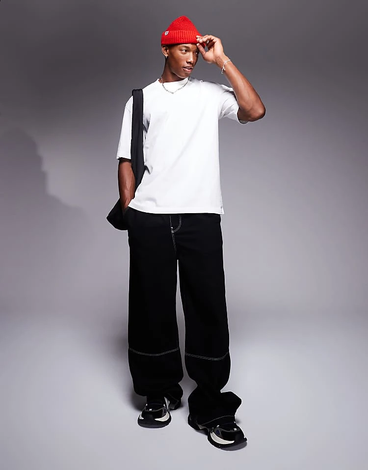 BOSS Orange Relaxed Fit T-shirt In White For Men - Image 3