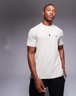 BOSS Green Tee T-shirt In Beige For Men