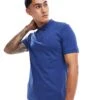 BOSS Orange Passenger Polo Shirt Slim Fit In Navy For Men