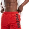 BOSS Bodywear HUGO Swimwear Abas Swim Shorts In Red For Men