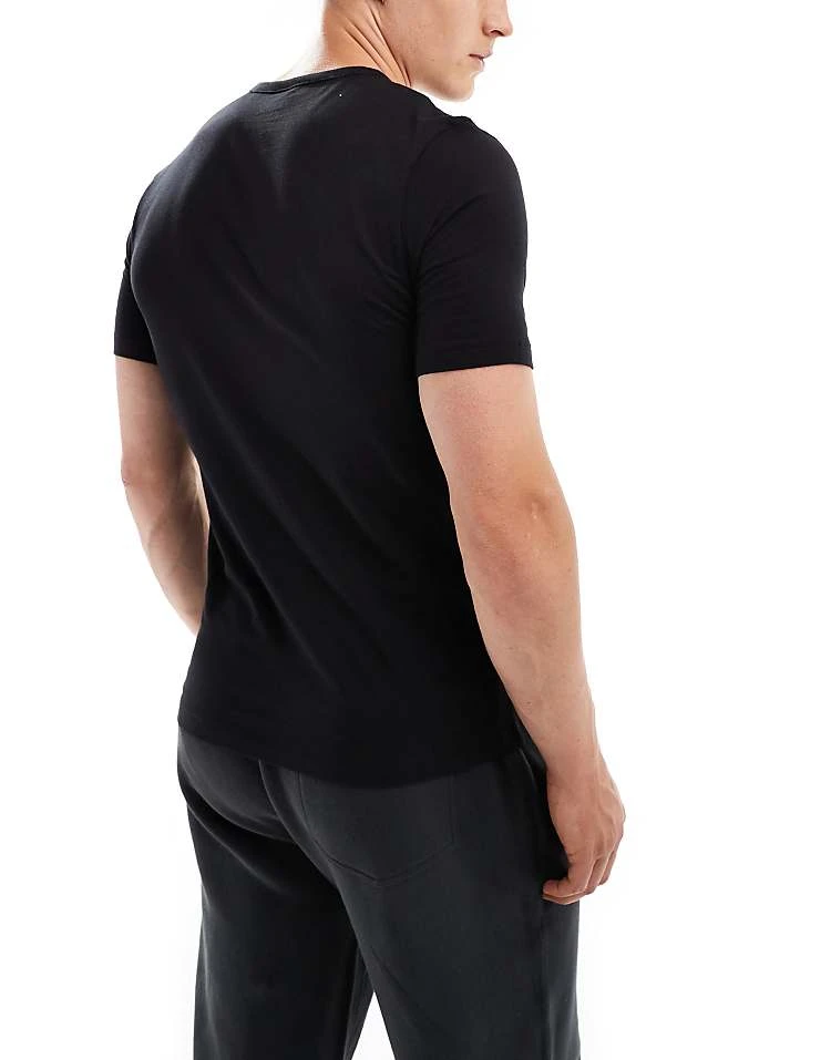 BOSS Bodywear HUGO Bodywear 3 Pack T-shirt In Black For Men - Image 3