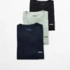 BOSS Bodywear 3 Pack T-shirt In Multi For Men