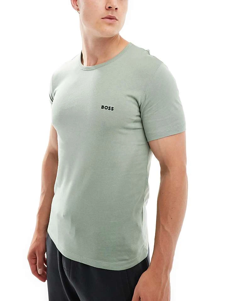 BOSS Bodywear 3 Pack T-shirt In Multi For Men - Image 4