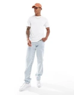 BOSS Orange BOSS Tales Box Logo T-shirt In White - WHITE For Men