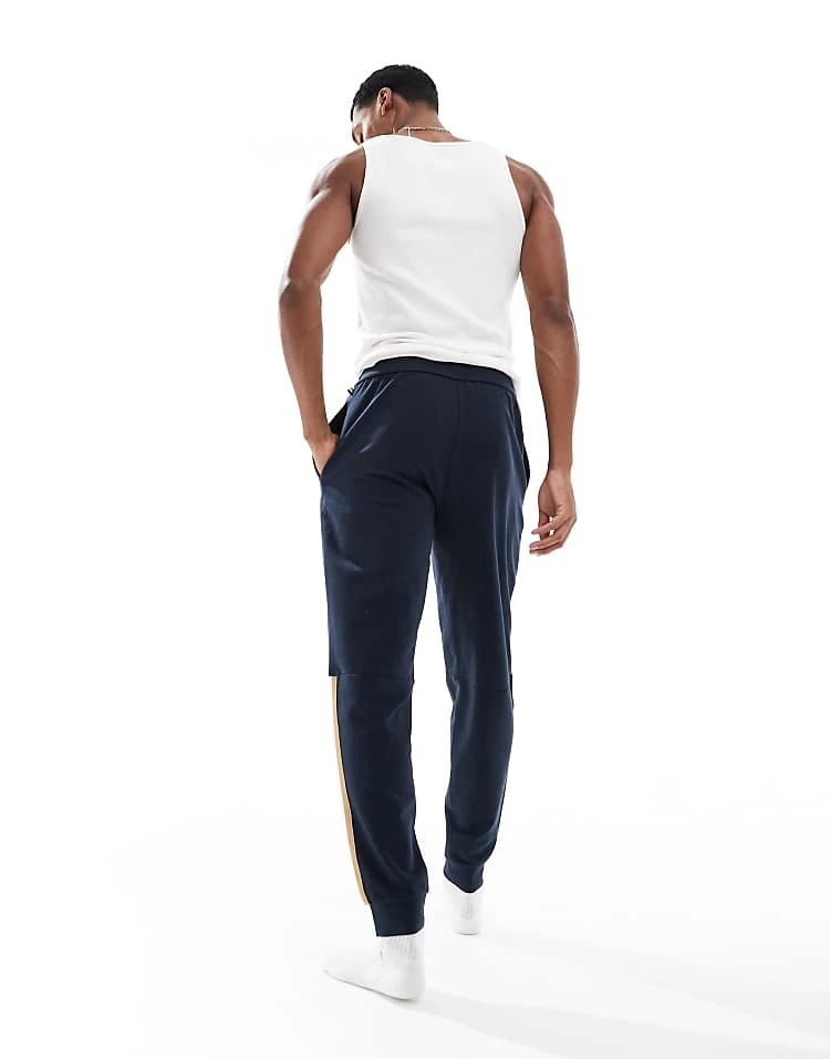 BOSS Bodywear Iconic Joggers In Navy For Men Blue - Image 4